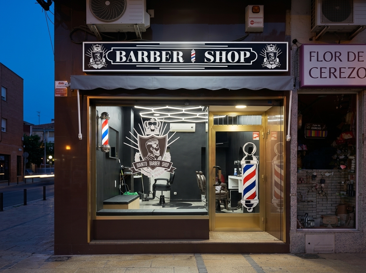 Fachada Real Juanito Barber Shop